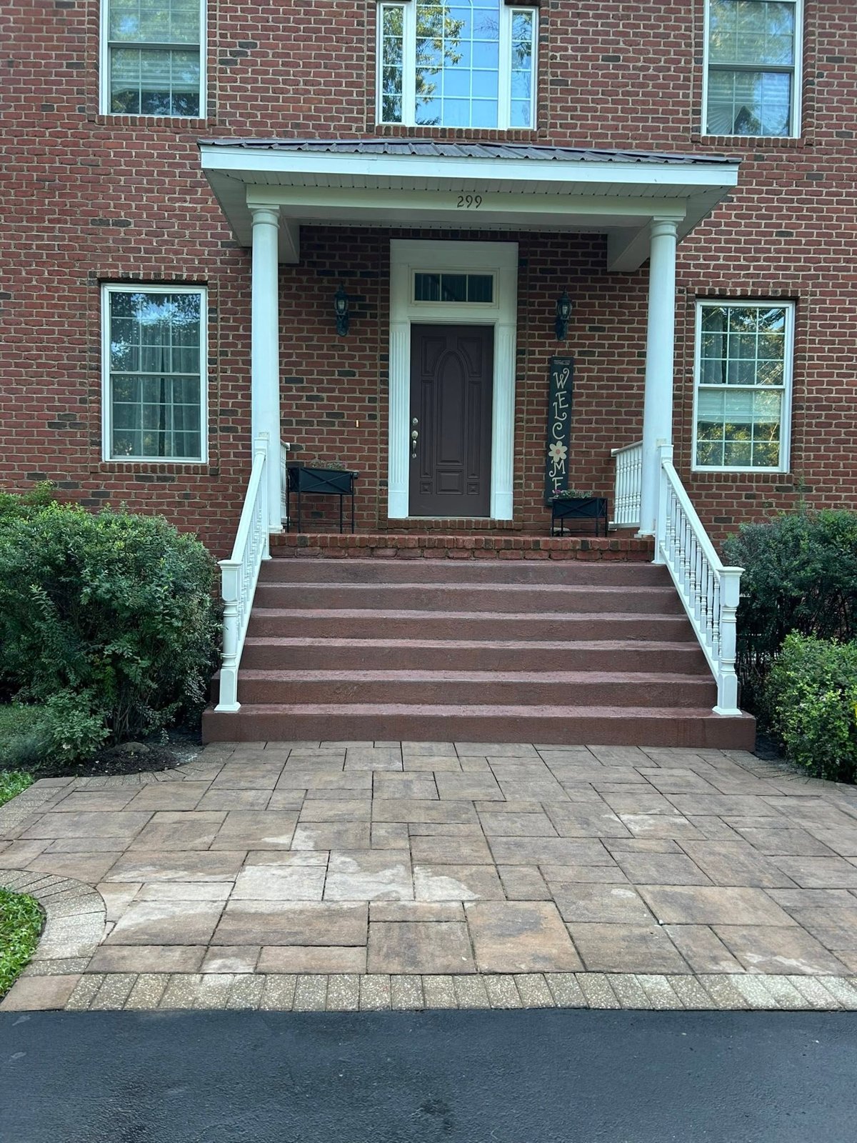 Sidewalks and stairs